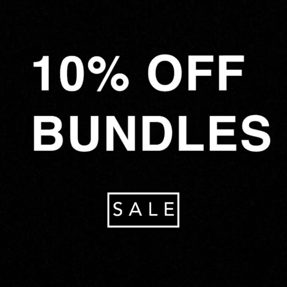 10% off any bundles!